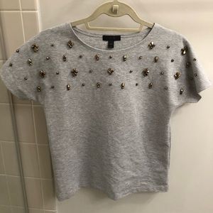 J. Crew shirt XXS embellished
